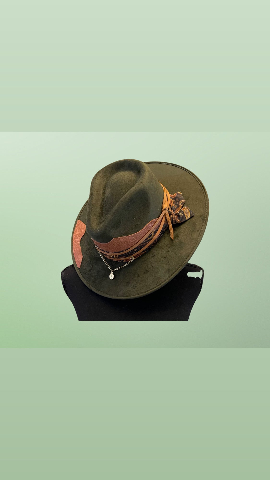 ScarFace Leather Fedora