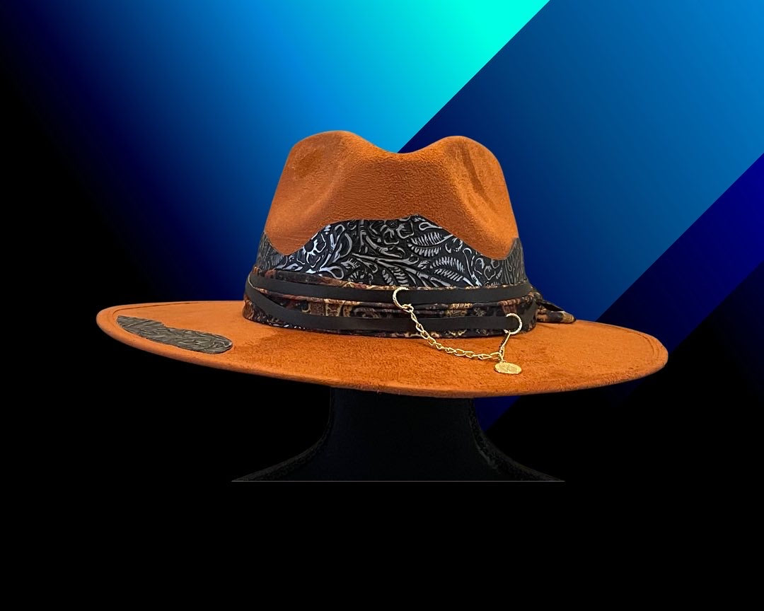 ScarFace Leather Fedora