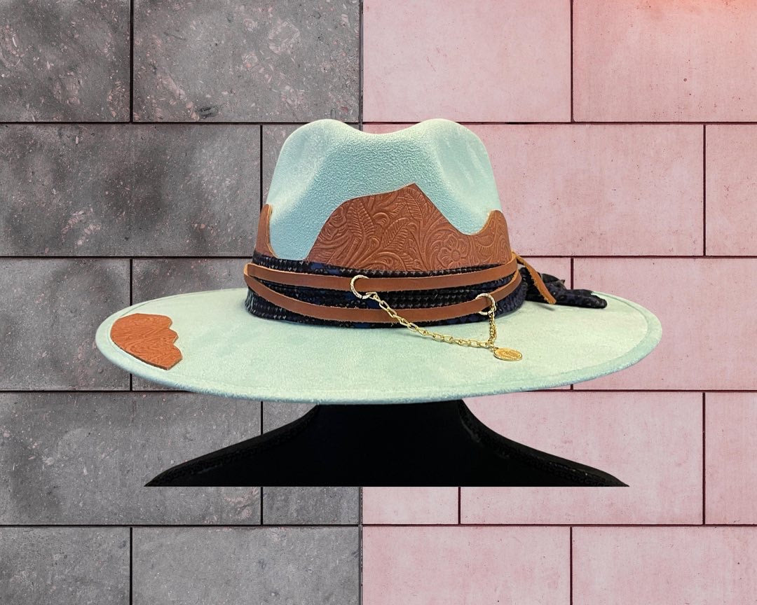 ScarFace Leather Fedora