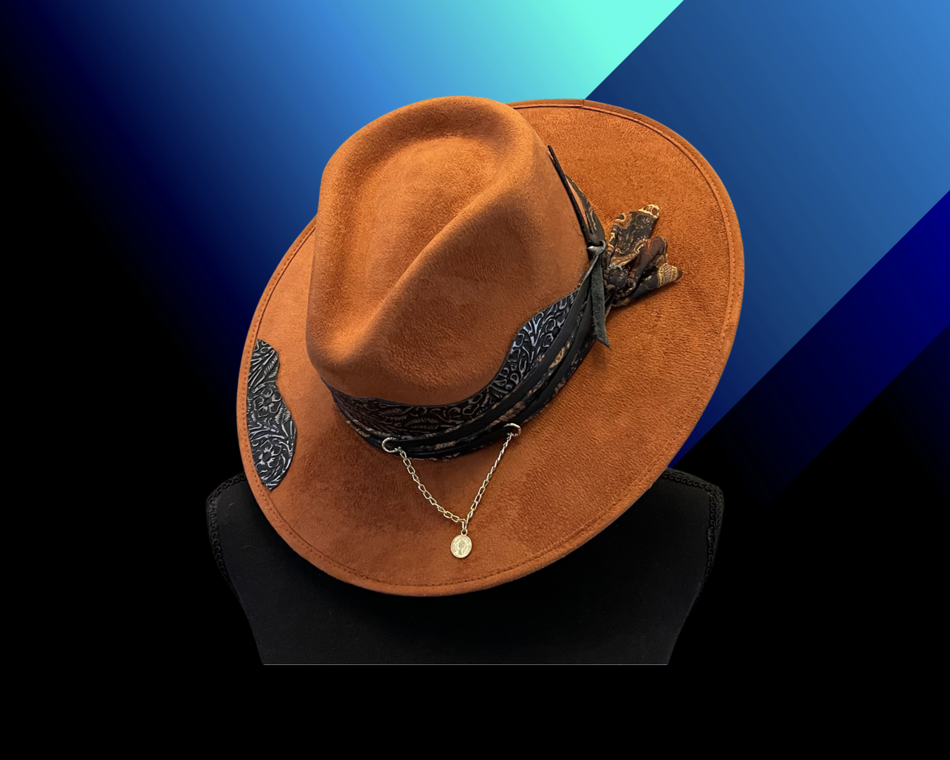 ScarFace Leather Fedora