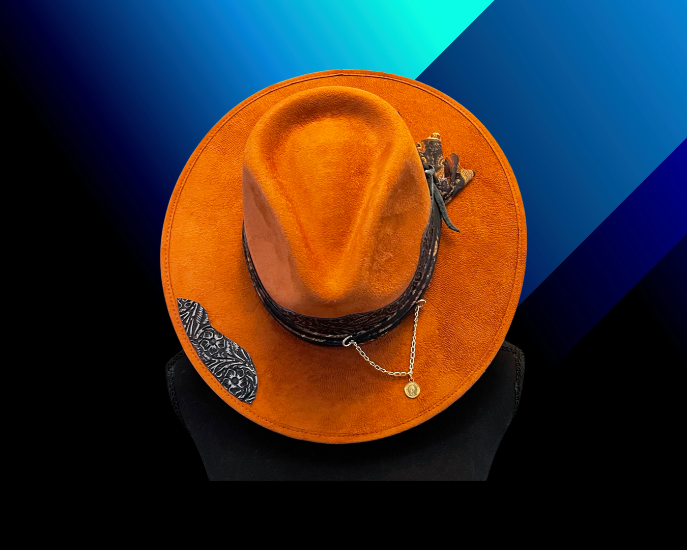 ScarFace Leather Fedora