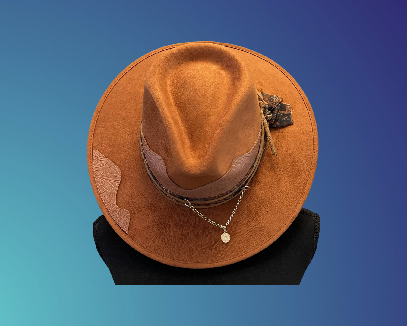 ScarFace Leather Fedora