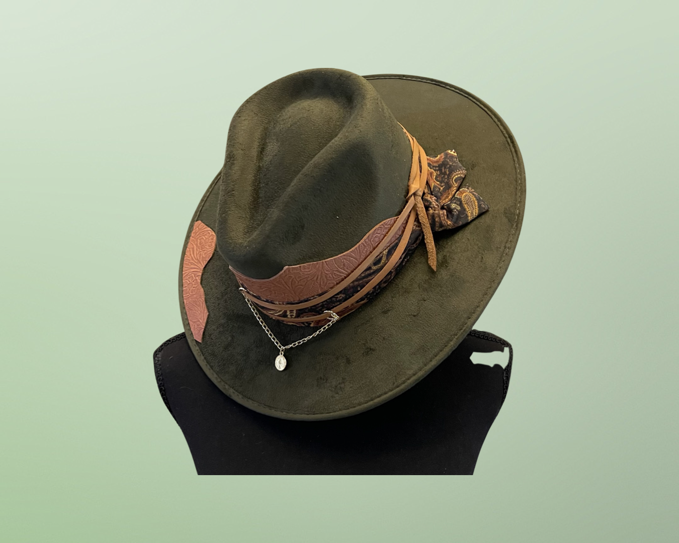 ScarFace Leather Fedora