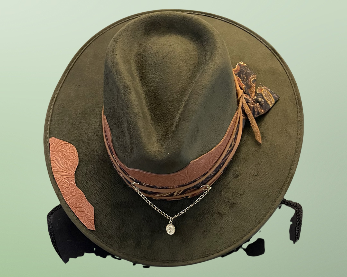 ScarFace Leather Fedora