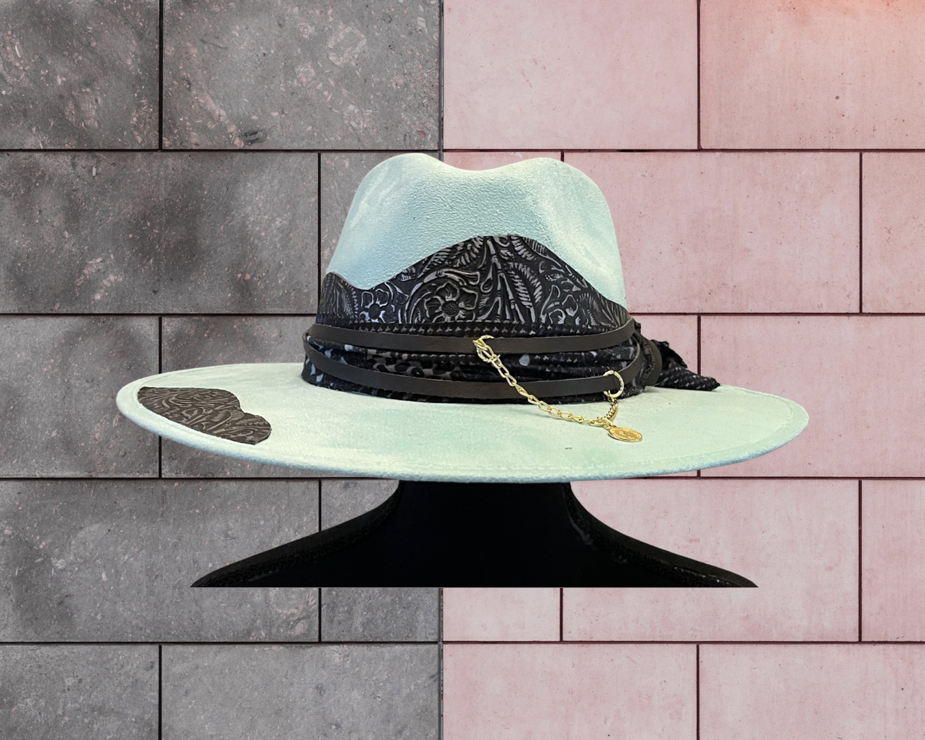 ScarFace Leather Fedora