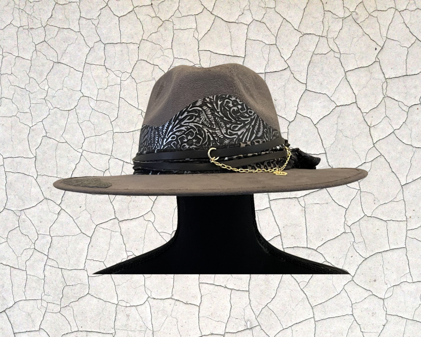 ScarFace Leather Fedora