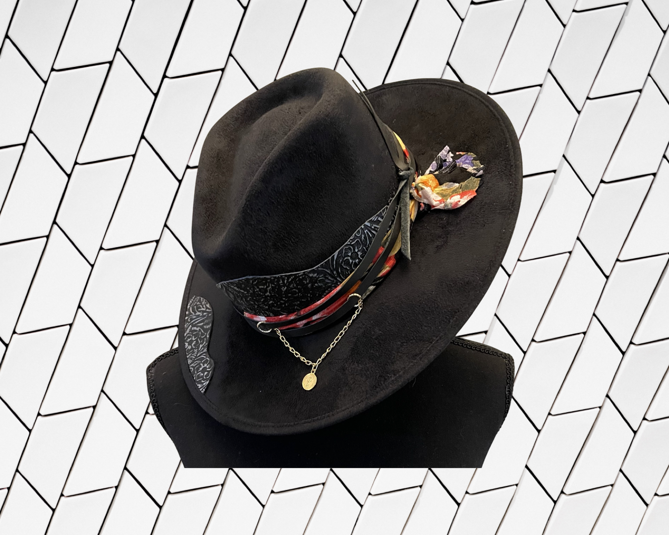 ScarFace Leather Fedora