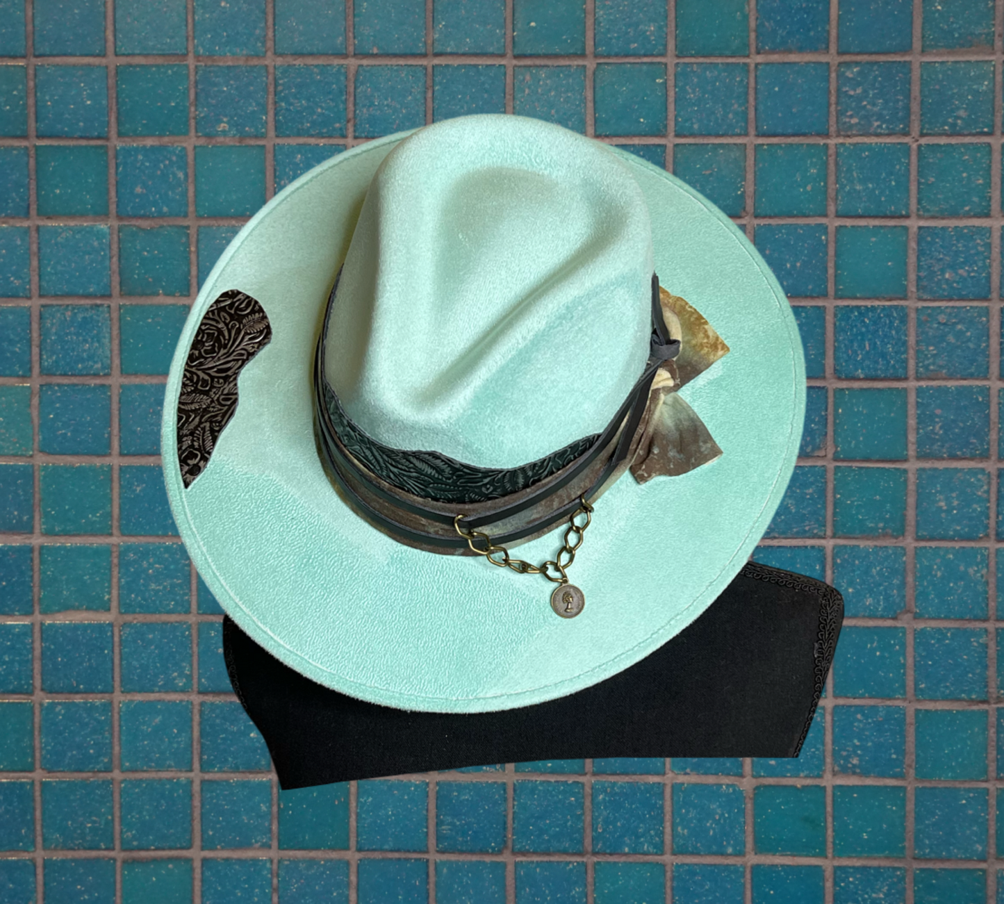 ScarFace Leather Fedora