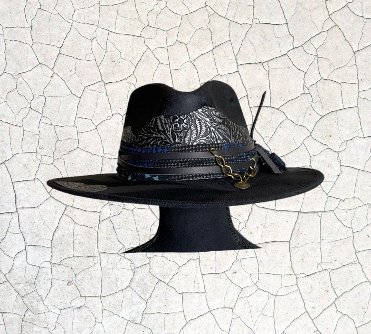 ScarFace Leather Fedora