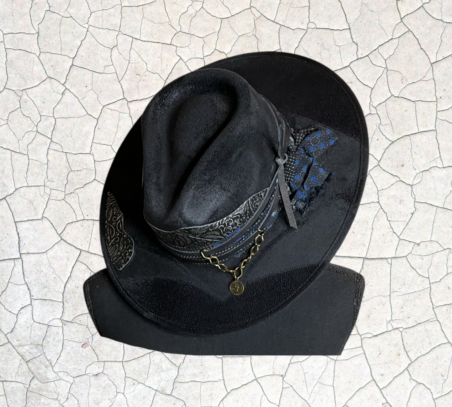 ScarFace Leather Fedora