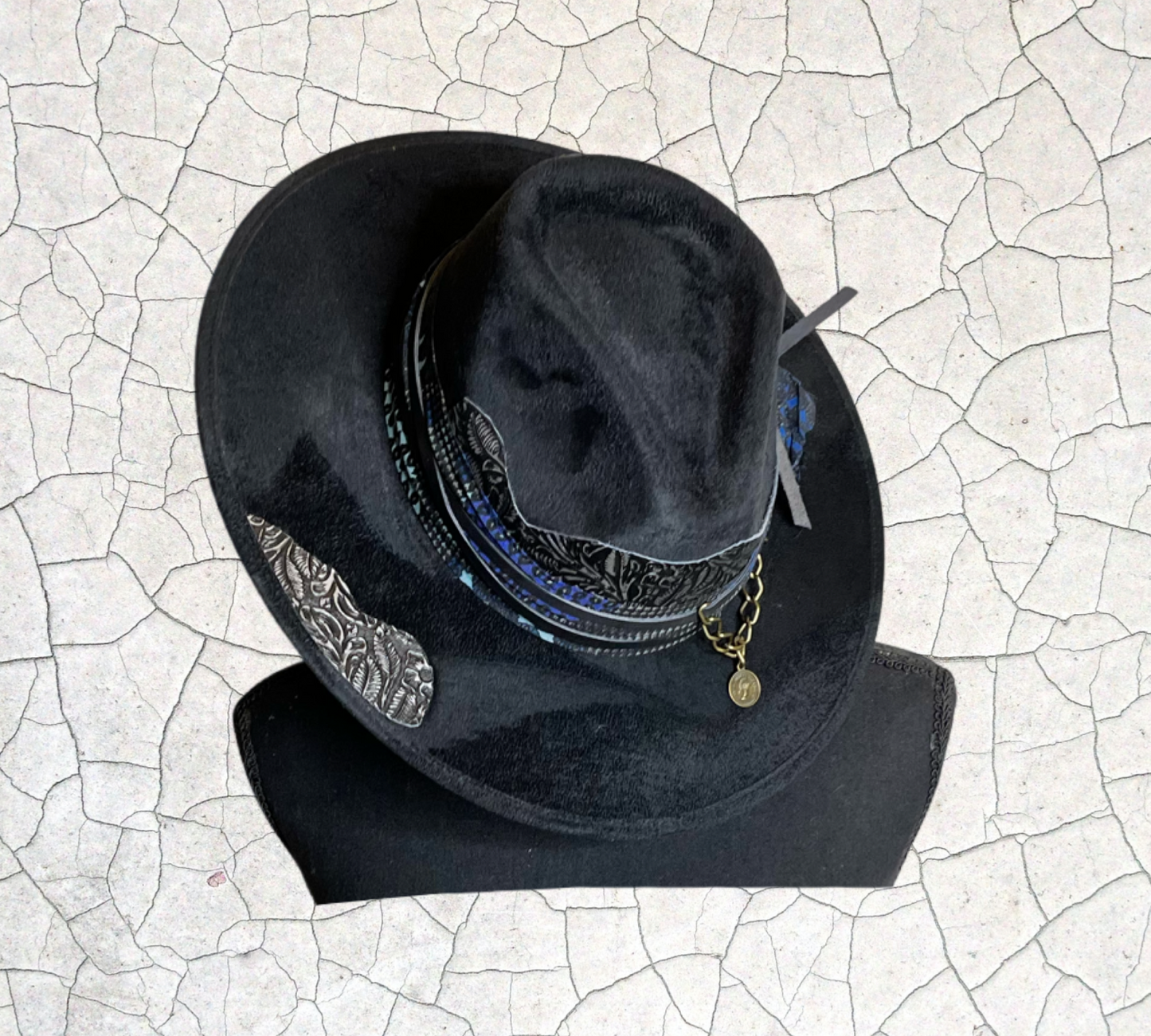 ScarFace Leather Fedora