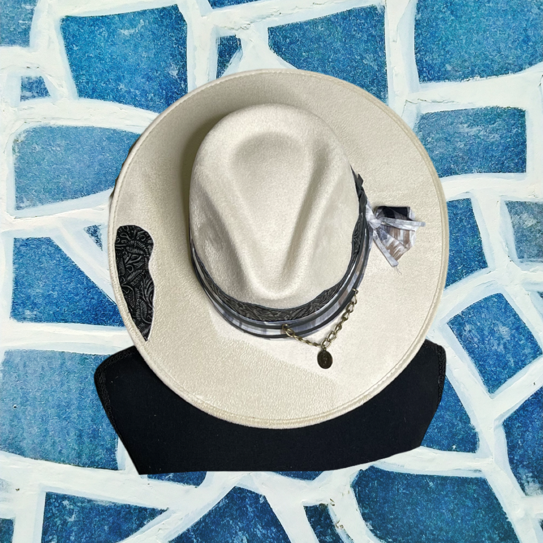 ScarFace Leather Fedora